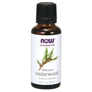 Óleo essencial de Cedarwood cedro 1oz 30ml NOW Foods