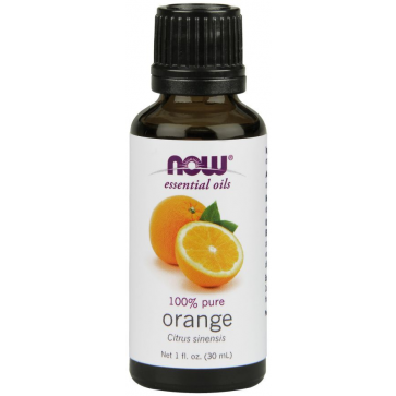 Óleo essencial de laranja Orange 30ml 1oz 100% Puro NOW Foods 