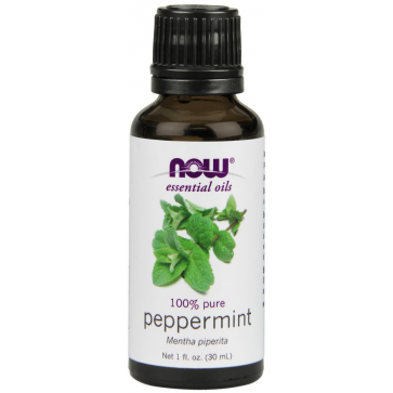 Óleo essencial de hortelã pimenta Peppermint 1oz 30ml NOW Foods