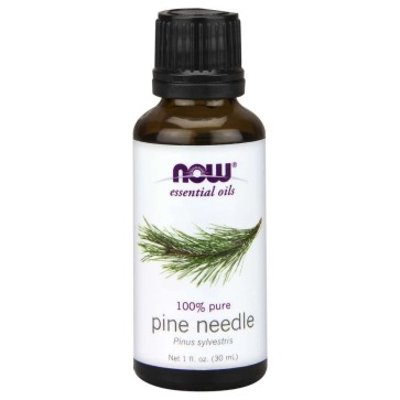 Óleo essencial de Pine Needle agulha de pinheiro 1oz 30ml NOW Foods