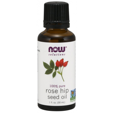 Óleo vegetal de Rose hip rosa mosqueta 1oz 30 ml NOW Foods  