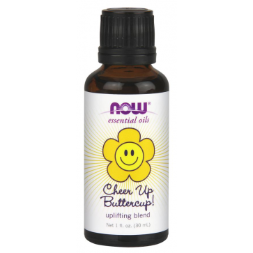 Óleo essencial blend Cheer up buttercup 1oz 30ml NOW Foods