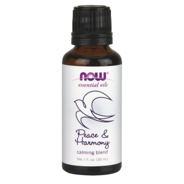 Óleo Blend Peace e Harmony Paz e harmonia 30ml Now Foods