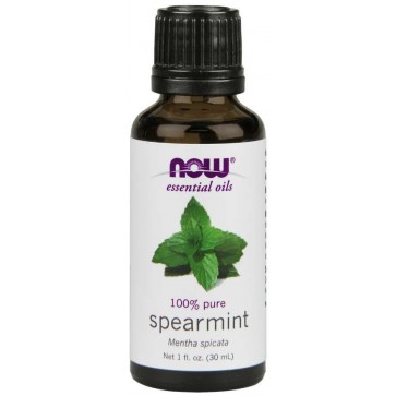 Óleo essencial de hortelã Spearmint 1oz 30ml NOW Foods