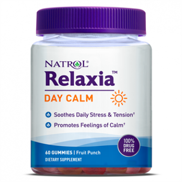 Relaxia Day Calm dia calmo 60 gummies NATROL vencimento:04/01/2023