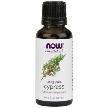 Óleo essencial de cipreste Cypress 1oz 30ml NOW Foods