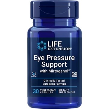 Eye Pressure Support with Mirtogenol 30 Vcaps Life Extension