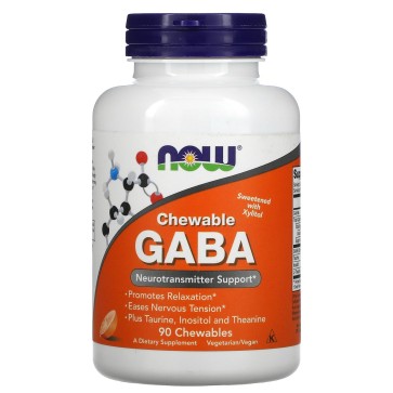 GABA 250mg  90 CHEWABLE TABS