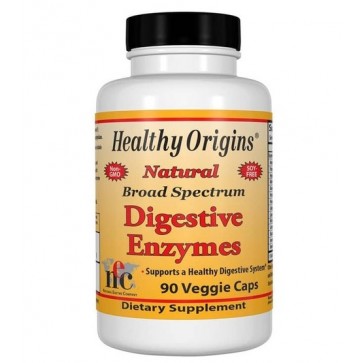 Enzimas digestivas 90vcaps HEALTHY Origins vencimento 03/2021