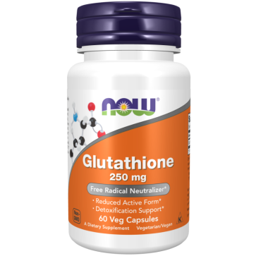 Glutathione, 250 mg, 60 Veg Capsules Now foods