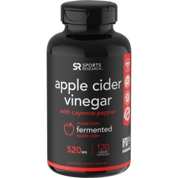 Apple Cider Vinegar 520mg 120s Sports Research