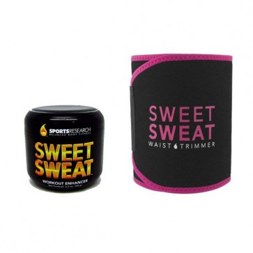 Sweet Sweat (99g) + Cinta de Noprene PINK - Edição Limitada