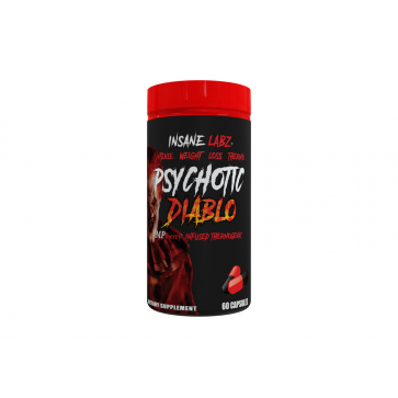 Psychotic DIABLO 60 capsules INSANE Labz