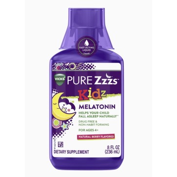 Melatonina líquida kids Vicks PURE Zzzs