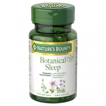 Botanical Sleep 30 Coated Tablets Nature's Bounty