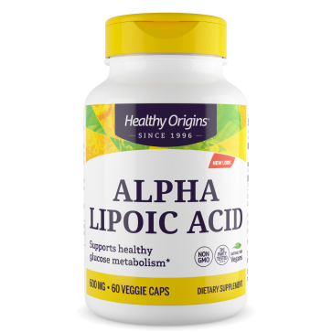 Alpha Lipoic 600mg 60 caps HEALTHY Origins 