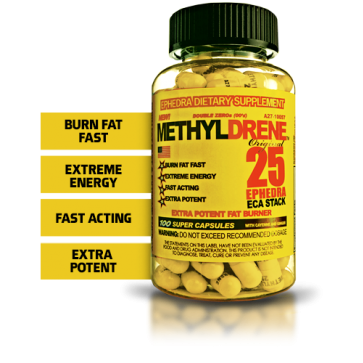 Methyldrene 25 Ephedra ECA Stack - 100 caps Cloma Pharma 