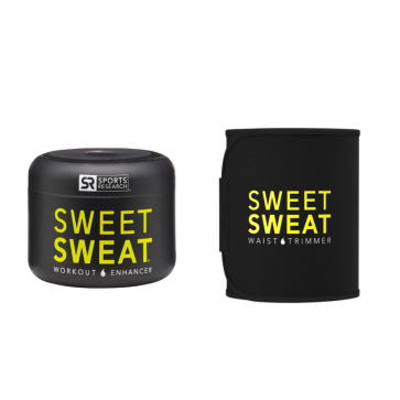 Sweet Sweat Stick 3.5 Oz + Waist Trimmer-Yellow-L-Original