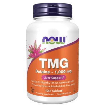 TMG Betaine 1,000 mg 100 Tablets Now 