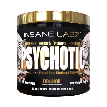 Pré treino Psychotic Gold Insane Labz