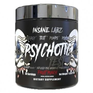 Psychotic TESTO 30 servings Lançamento Insane Labz