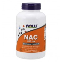 NAC 600 mg 250 Veg Capsules NOW Foods