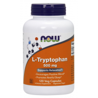 L Tryptophan triptofano 500 mg 120 Veg Capsules NOW Foods