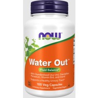 Water Out 100 Veg Capsules Now Foods