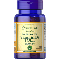 Vitamina D3 5.000 IU 100 caps PURITANS Pride