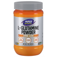 Glutamine Powder Glutamina em Pó 1lb 454g NOW Foods