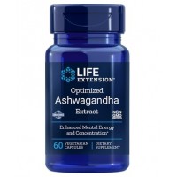 Optimized Ashwagandha Extract 60 vegcaps LIFE Extension