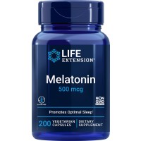 Melatonin 500 mcg, 200 vegetarian capsules