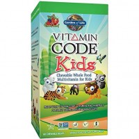 Vitamin Code Kids Multivitaminico para criancas 60 chewable bears GARDEN OF LIFE