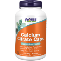 Calcium Citrate Caps, 240 Veg Capsules Now foods