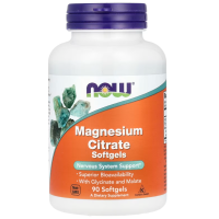 Magnesium Citrate, 90 Softgels (133 mg per Softgel) Now foods