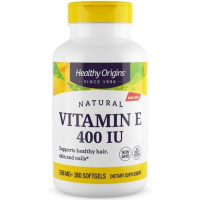Vitamin E 400 IU 180 softgels Healthy Origins