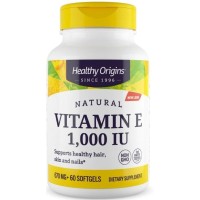 Vitamina E 1000 60 softgels HEALTHY Origins