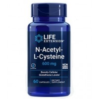 NAC N Acetyl L Cysteine 600mg 60caps LIFE Extension