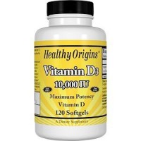 Vitamina D3 10.000 IU 120 Softgels HEALTHY Origins