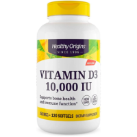 Vitamina D3 10.000 IU 120 Softgels HEALTHY Origins