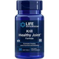 Krill Healthy Joint Formula, 30 Softgels Life Extension