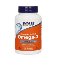 Omega 3 1000mg 100 Softgels NOW Foods