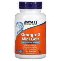 Omega-3 Mini Gels, 180 Softgels Now