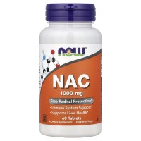 NAC, 1,000 mg, 60 Tablets Now