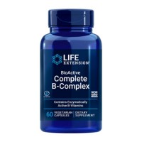 Complexo B - BioActive Complete B Complex 60 veg capsules Life Extension