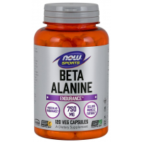 Beta-Alanine 750 mg 120 Capsules NOW Foods