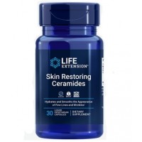 Skin Restoring Ceramides 30 Veg caps LIFE Extension