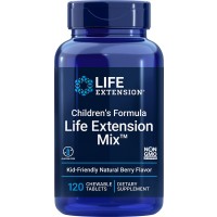 Children's Formula, Life Extension Mix, Natural Berry, 120 Chewable Tablets Life Extension
