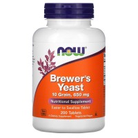 Brewer's Yeast, 650 mg, 200 Tablets Now