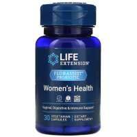 FLORASSIST Probiotic, Women's Health, 30 Vegetarian Capsules Life Extension